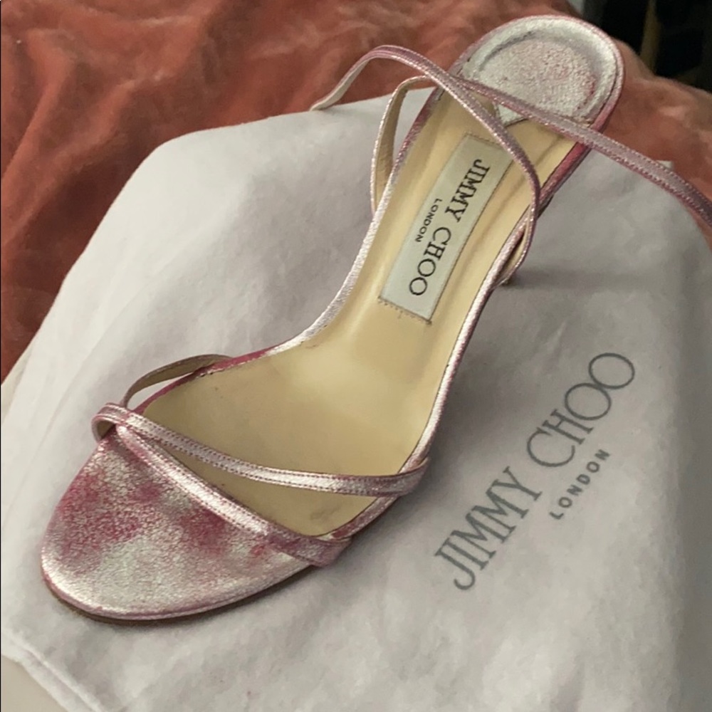 Jimmy Choo lace up shoes